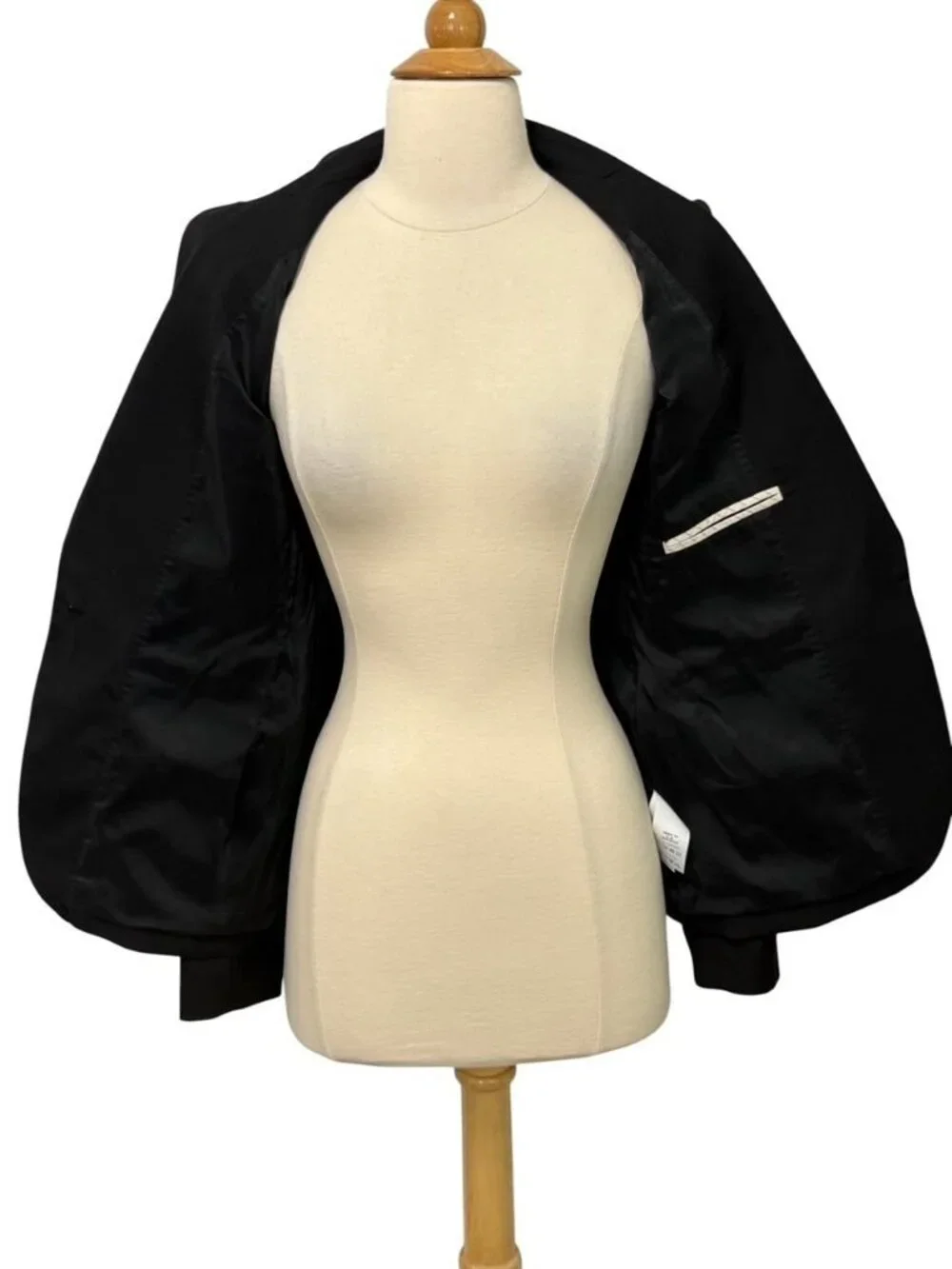 J.Crew Women's 100% Wool Super 120's Black Blazer 1-Button Career Size 2 Tall